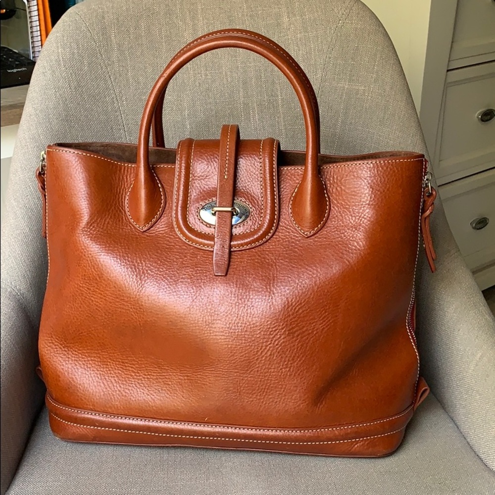 Dooney & Bourke Pebbled Leather Tote